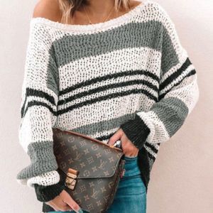 Color block knit sweater. Black gray white
